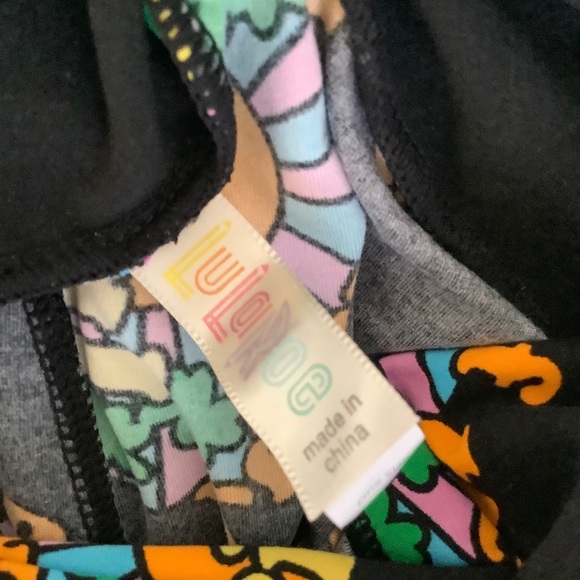 Lularoe Girls Legging Luck Of The Irish - Picture 4 of 4